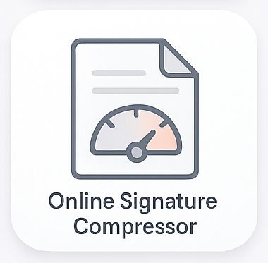 Resize Signature Image Size in KB/MB Online - Reduce File Size